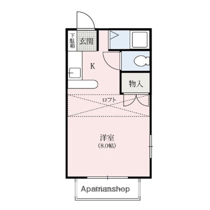ビッグタウンナガクラⅢの間取り