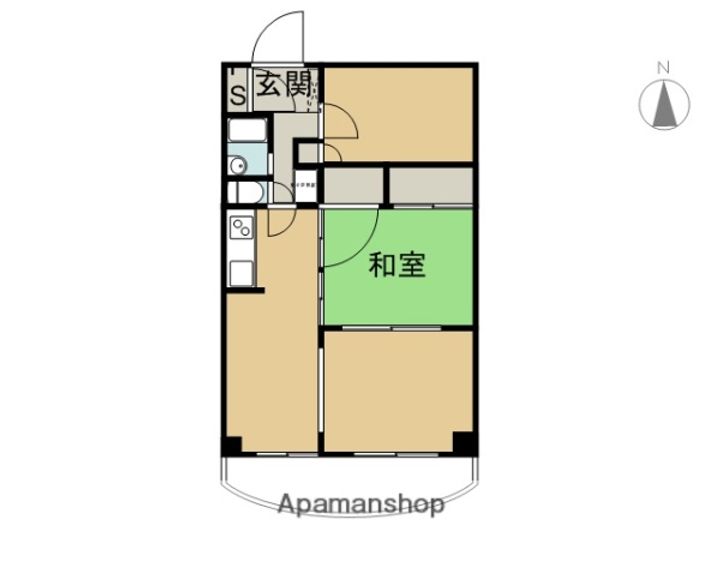 パインズクレスト502の間取り