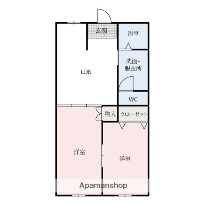 エスコーラ・フレンテ203の間取り