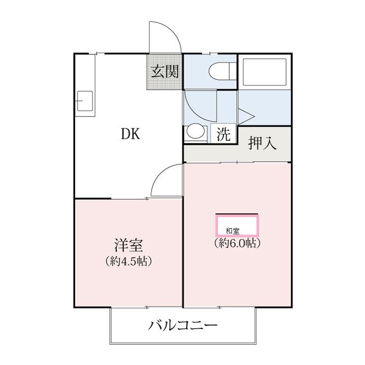 ハイツサンフラワーの間取り