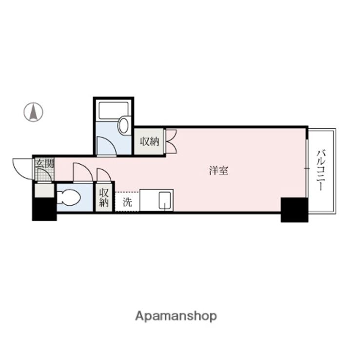 群馬県高崎市江木町の賃貸マンションの間取り