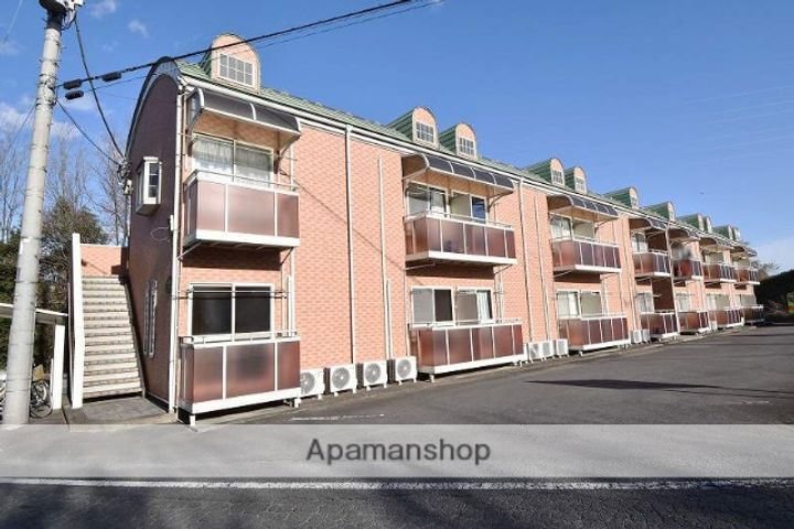 群馬県高崎市北原町の賃貸アパートの外観