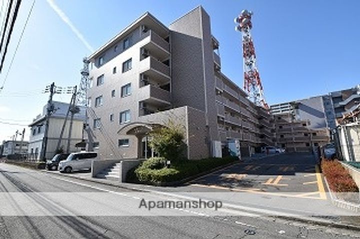 群馬県高崎市栄町の賃貸マンションの外観