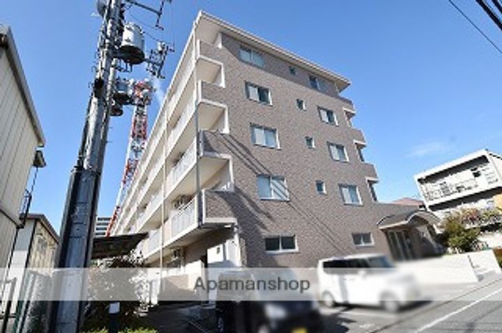 群馬県高崎市栄町の賃貸マンションの外観