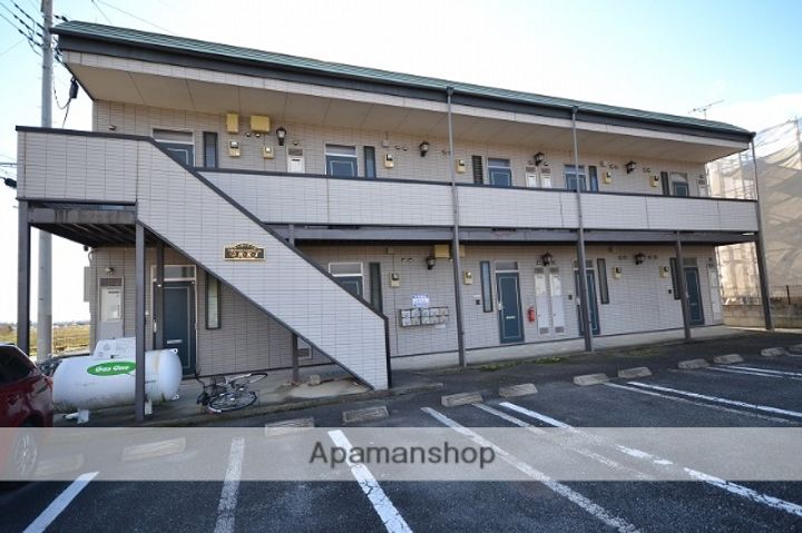 群馬県高崎市棟高町の賃貸アパートの外観
