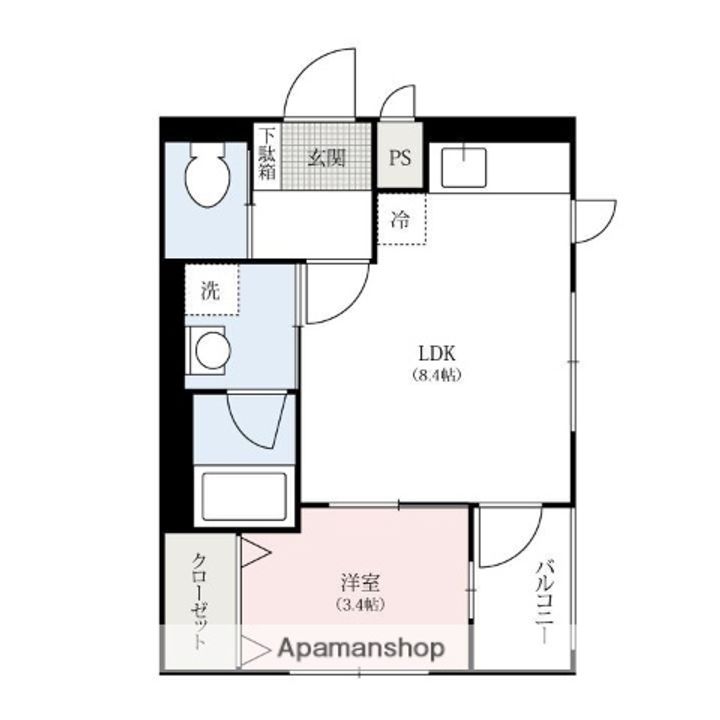 ムーンリバーの間取り