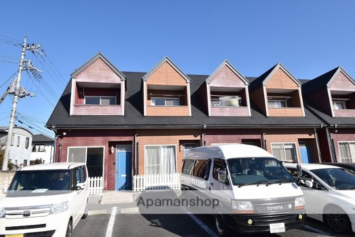 群馬県高崎市浜尻町の賃貸アパートCの外観