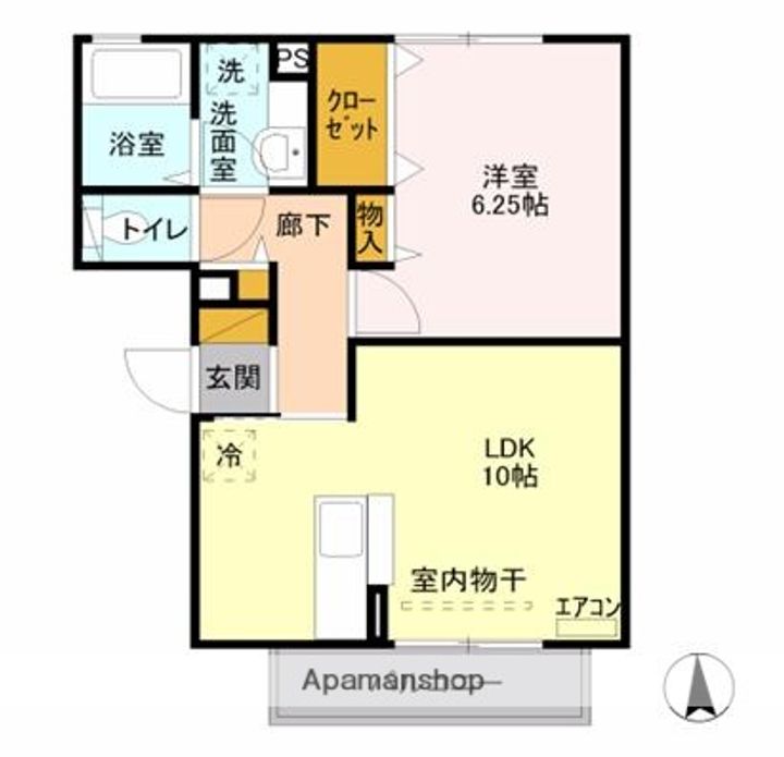 ハックベリーの間取り