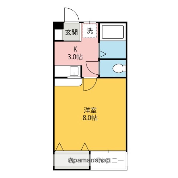 かとれあ202の間取り