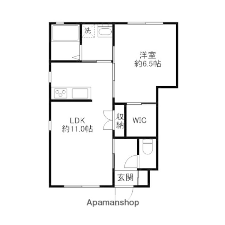 ポナールA・B・C・Dの間取り