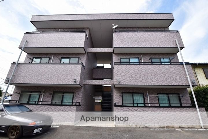 群馬県前橋市総社町植野の賃貸アパートの外観