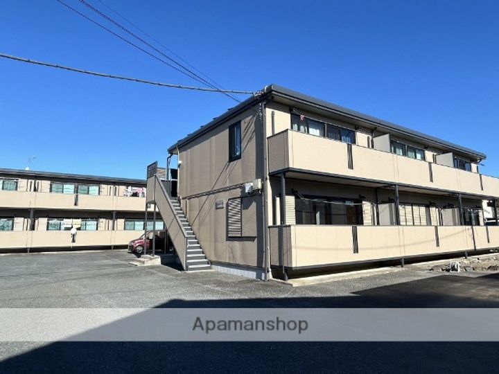 群馬県前橋市北代田町の賃貸アパートB101の外観