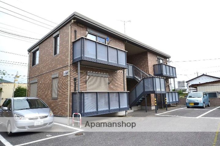 群馬県前橋市高井町1丁目の賃貸アパートB201の外観