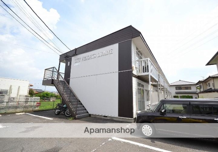 群馬県前橋市上新田町の賃貸アパート201の外観
