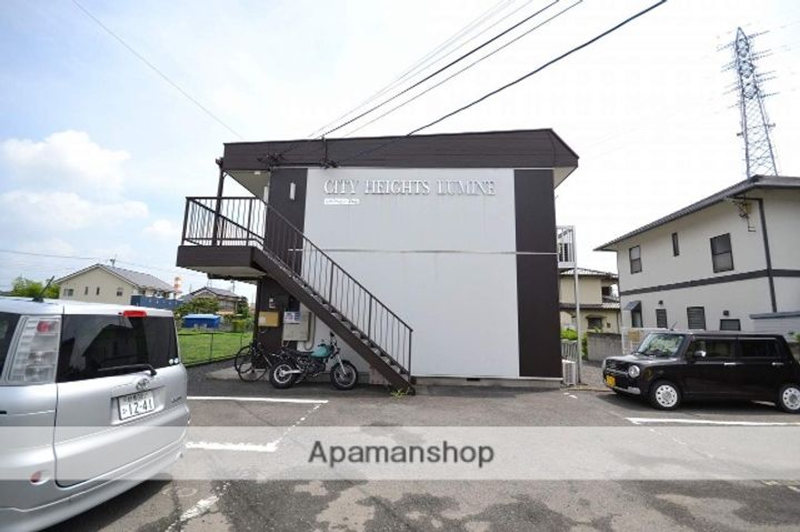 群馬県前橋市上新田町の賃貸アパート201の外観