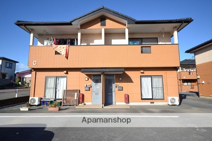 群馬県前橋市富士見町小暮の賃貸アパートB102の外観