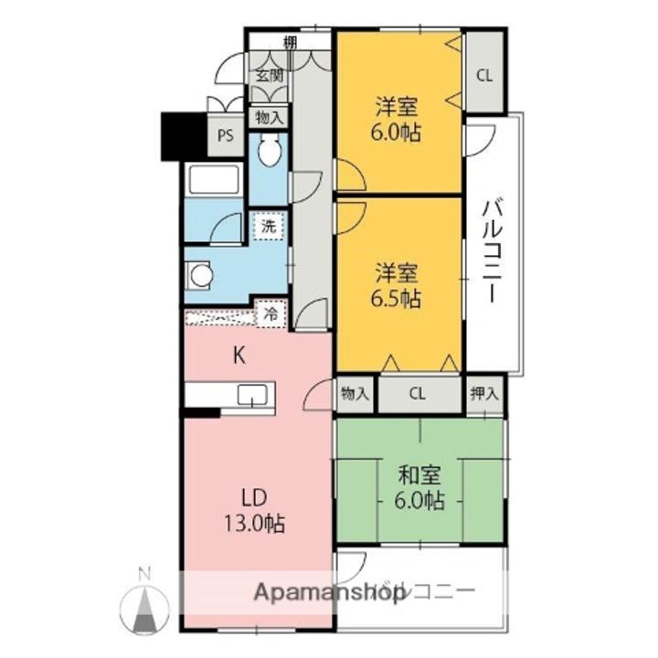 ADVANCE NAGAIⅡの間取り