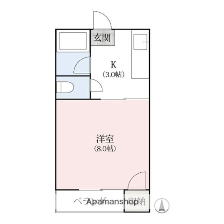 ジュピター(龍蔵寺町)の間取り