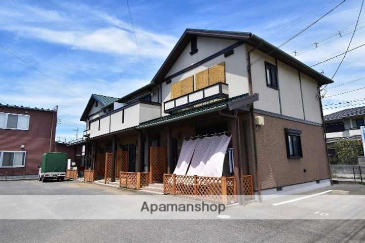 群馬県前橋市六供町の賃貸アパート102の外観