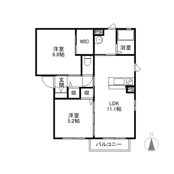 ラウンドパディーA・B・C・Dの間取り
