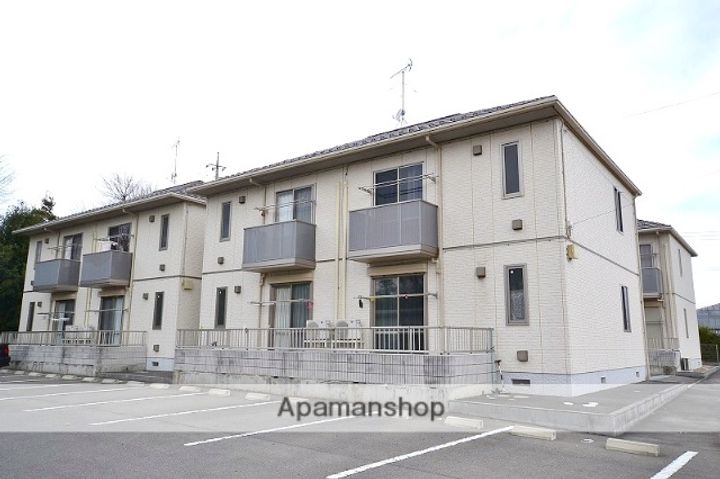 群馬県前橋市端気町の賃貸アパートの外観
