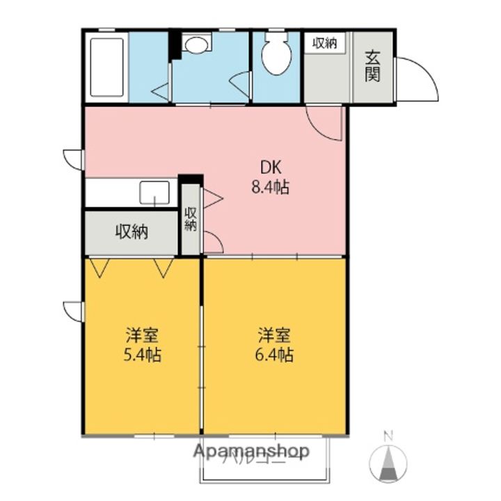 GARDENの間取り
