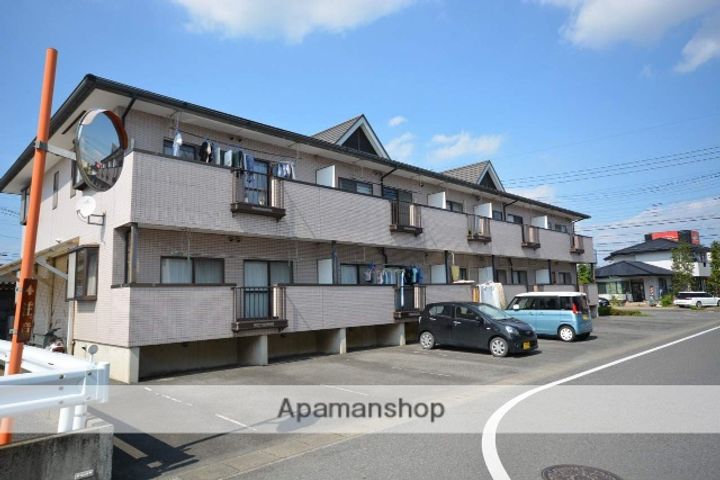 群馬県前橋市六供町3丁目の賃貸アパート203の外観