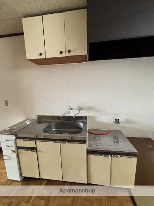 グリーンアップルのキッチン