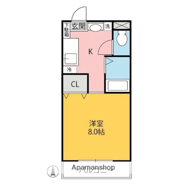 グリーングラスの間取り