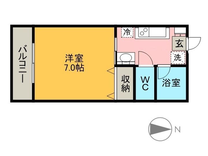 サン田村の間取り