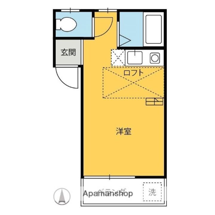 ハイツ斉藤202の間取り