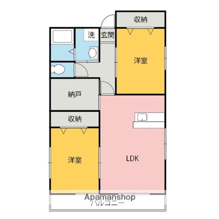 ファーストパークマンションの間取り