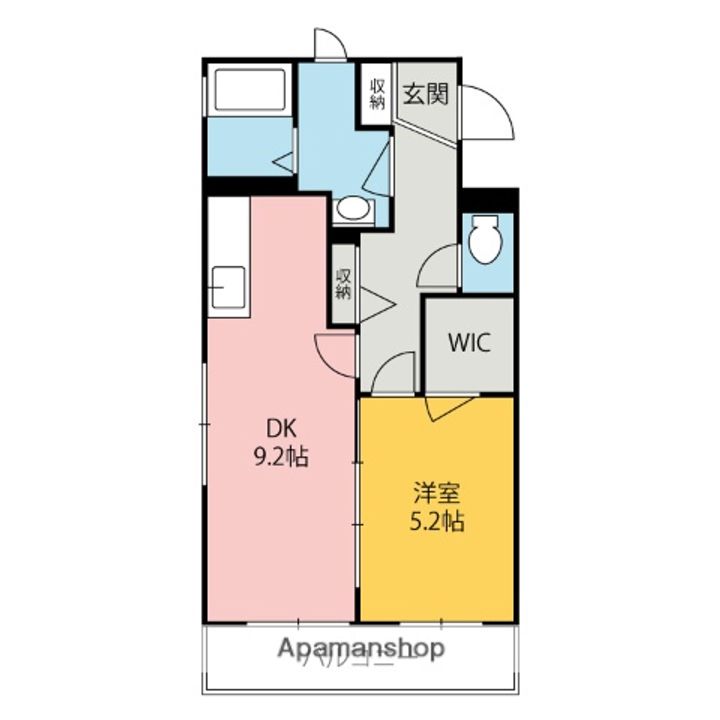 ヴィクトワールの間取り