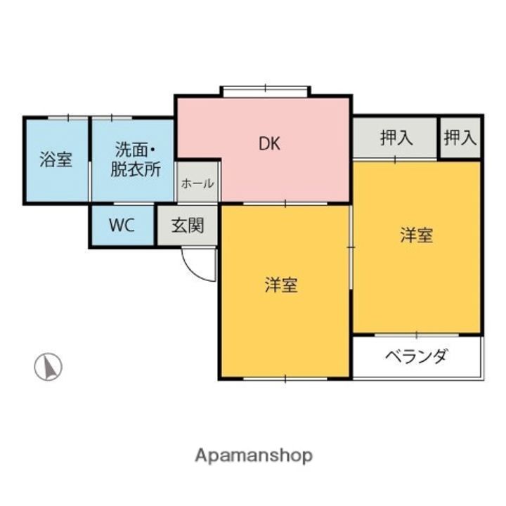 ポシブルの間取り