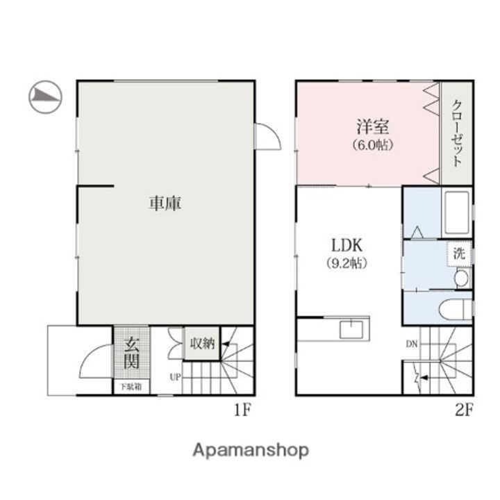 埼玉県本庄市けや木2丁目(一戸建)の賃貸物件戸建ての間取り