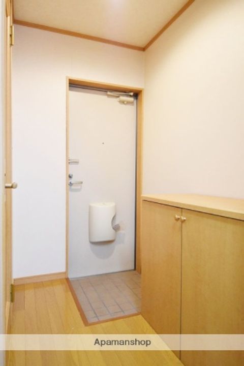 群馬県高崎市筑縄町の賃貸アパートの玄関