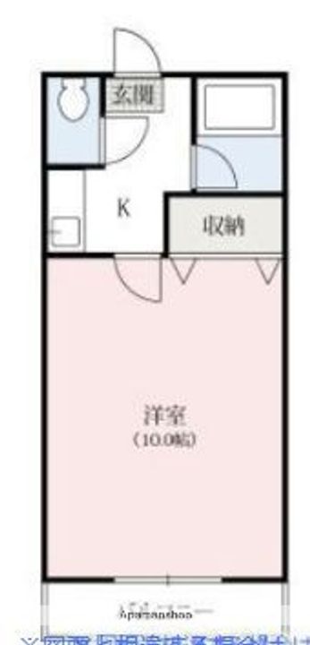 群馬県高崎市下小鳥町の賃貸アパートの間取り