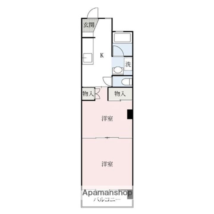 高砂町ハイツの間取り