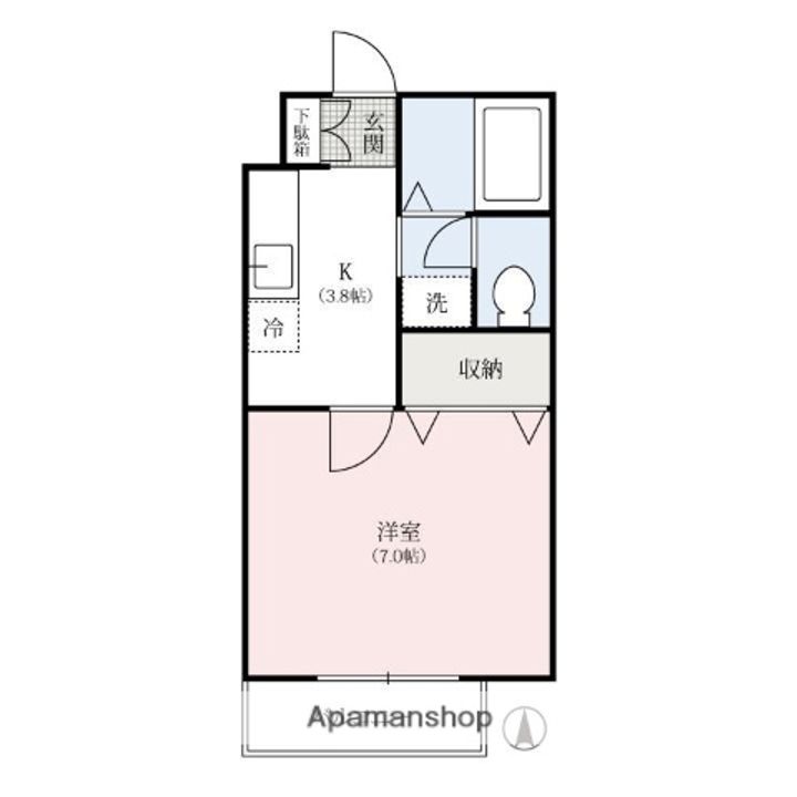 ボナールヒキダの間取り