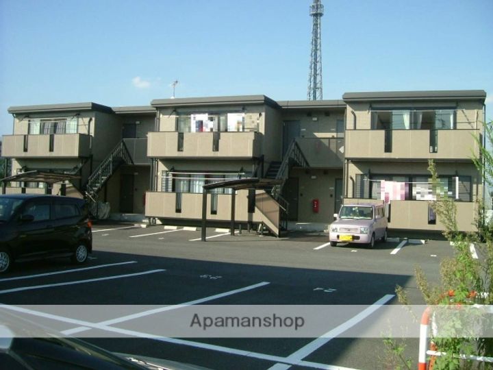 群馬県高崎市上豊岡町の賃貸アパートの外観