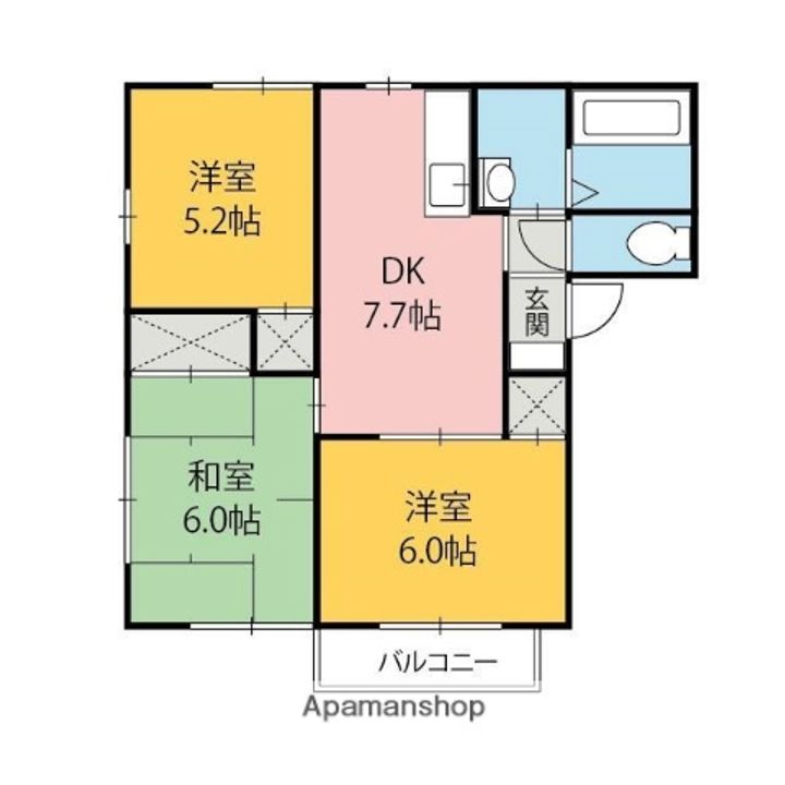 フォレストの間取り