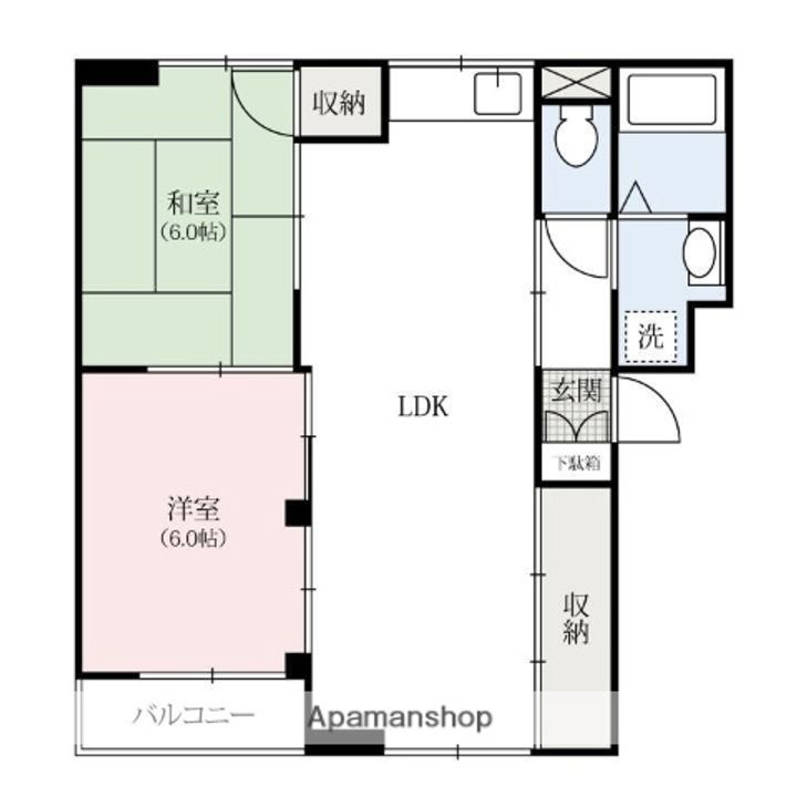 マイライフ小八木の間取り