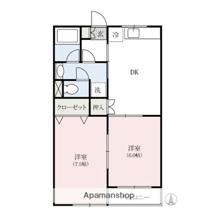 ソシアル87の間取り