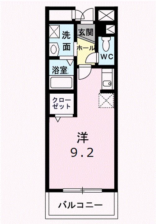 グロウステイト Eの間取り