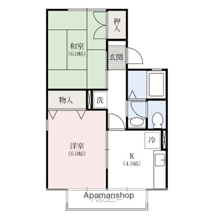 ソレイユの間取り