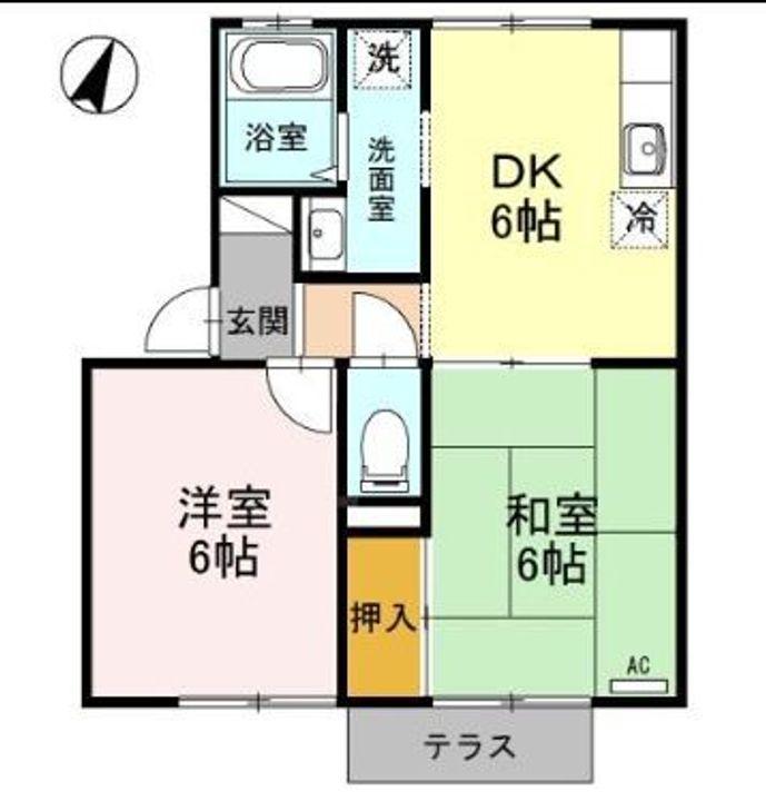 スプリングコートの間取り