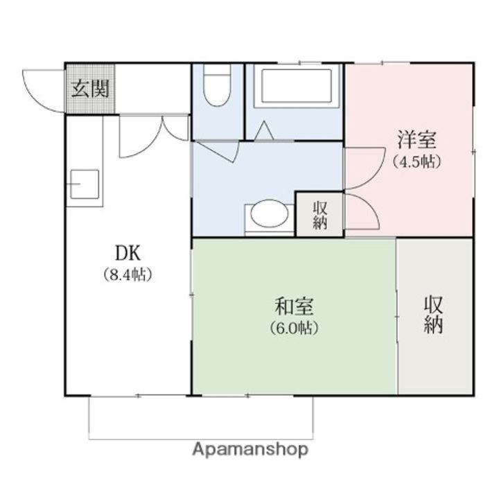 エムハイツの間取り