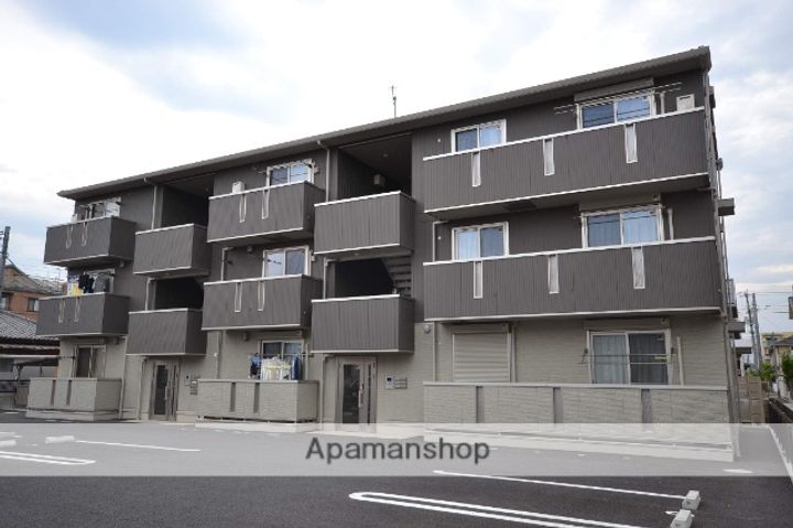 群馬県高崎市上並榎町の賃貸アパートの外観