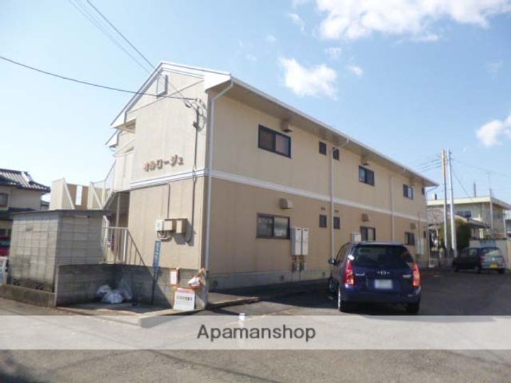 群馬県高崎市和田多中町の賃貸アパートの外観