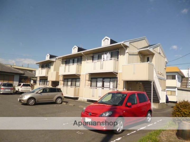 群馬県高崎市和田多中町の賃貸アパートの外観
